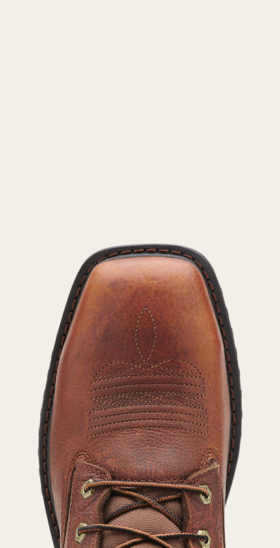 RigTek 8" Wide Square Toe Composite Toe Work Boot Toe